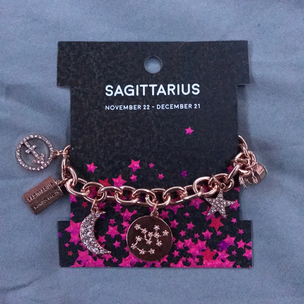 sagittarius charm bracelet